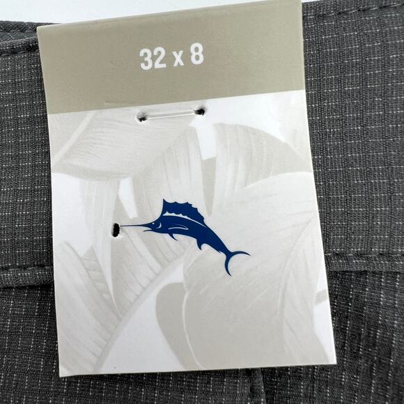 Tommy Bahama Sun Shelter Gray Mens Shorts UPF 30 Size 32 x 8 NWT - Picture 3 of 10